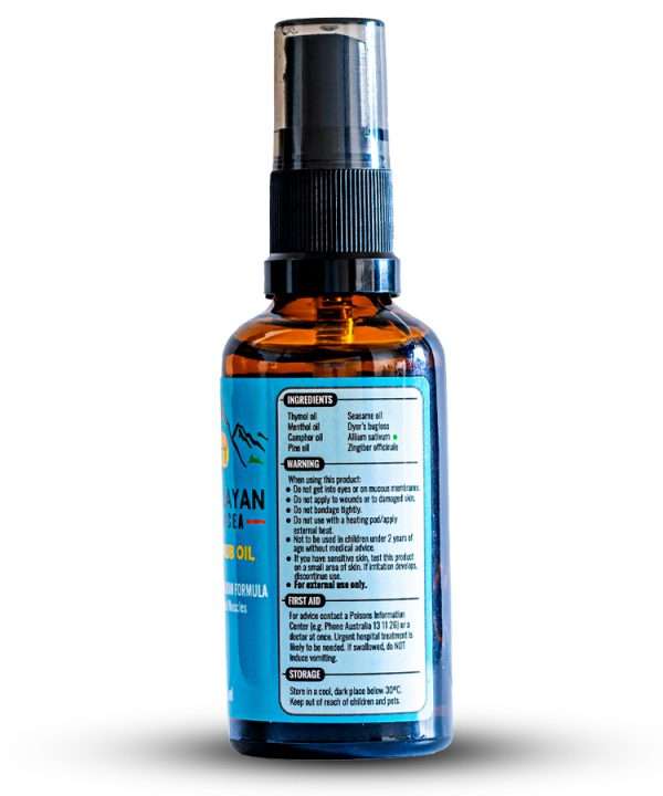 Himalayan Heat Rub Oil